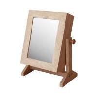 Armoire à bijoux nordique de 28 cm avec miroir