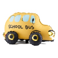 Ballon bus scolaire 66 x 36 cm