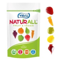 Gommes fruits et légumes - Vidal - 60 gr