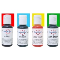 Kit débutant Americolor set de colorants en gel - Americolor - 4 pcs.