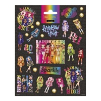 Grands autocollants Rainbow High - 1 feuille