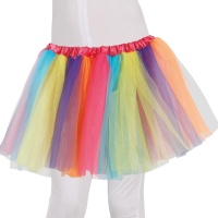 Jupe en tulle multicolore - 30 cm