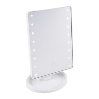 Miroir grossissant LED multipositions 16,9 x 11,9 x 28 cm