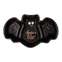 Plateau chauve-souris Halloween 34 x 21 cm