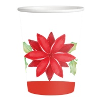 Verres Poinsettia 200 ml - 8 pcs.