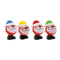 Figurines du Père Noël sautant 6,5 cm - 1 pièce