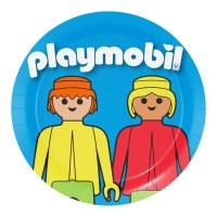 Plats Playmobil 18 cm - 8 unités