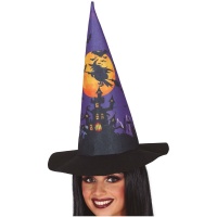 Chapeau de sorcière pour la nuit d'Halloween