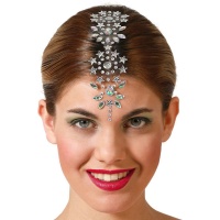 Bijoux de cheveux adhésifs avec étoiles