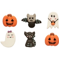 Figurines en sucre pour Halloween - 6 pièces