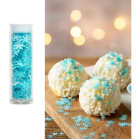 Flocons de neige bleus, 1g