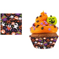 Happy Halloween Cupcake Capsules - 50 unités