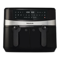 Double friteuse 9 L (4,5 L + 4,5 L) - Taurus Air Fry Digital Duo