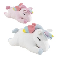 Peluche Licorne étirée 55 cm - 1 pc.