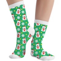 Chaussettes Bonhomme de neige - 1 paire