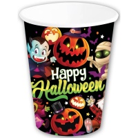 Gobelets Happy Halloween 240 ml - 6 unités