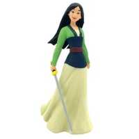 Figurine pour gâteau de Mulan de 10 cm - 1 unité