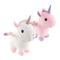 Peluche Licorne 17 cm - 1 pc.