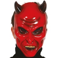 Masque de diable rouge