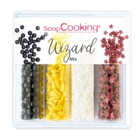 Kit de saupoudrages assortis Wizard Harry 61 gr - Scrapcooking