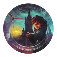 Harry le magicien assiette 23 cm - 6 pcs.