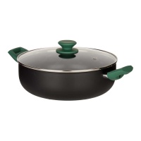 Cocotte verte pressée de 28 cm - Kinvara