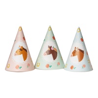 Chapeaux de cheval vintage - 6 pcs.