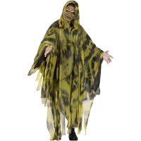 costumes de fantômes hantés jaunes pour hommes