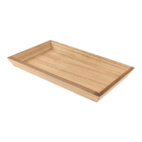 Porte-poche rectangulaire en bois 27,6 x 16 cm - DCasa