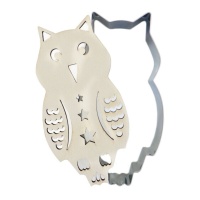 Découpeur et marque-page en bois Owl Harry