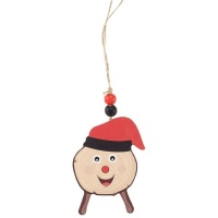 7,5 cm Pendentif Tió de Nadal