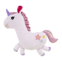 Peluche Licorne marchante de 56 cm