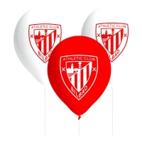 Ballons en latex de l'Athletic de Bilbao - 8 unités