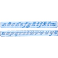 Coupe alphabet minuscule cursive - FMM - 2 pcs.