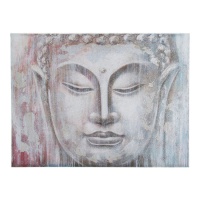 Bouddha toile peinte à la main 1,00 x 0,75 m - DCasa