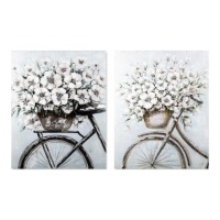 Toile de vélo avec fleurs 40 x 50 cm - DCasa - 1 unité