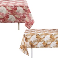 Nappe 1,80 x 1,40 cm en toile de feuilles - 1 pc.