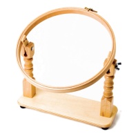 Cercle de broderie circulaire de 22 cm avec pied - Elbesse