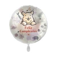 Ballon d'anniversaire Winnie l'ourson 43 cm