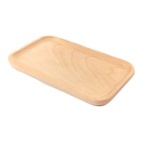 Porte-poche rectangulaire en bois 25 x 17 cm - DCasa